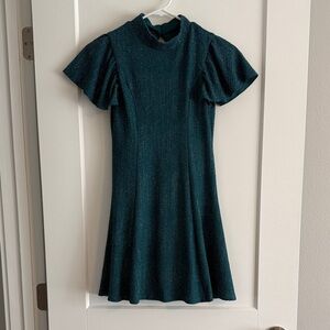 Zunie Teal Kids Formal Dress